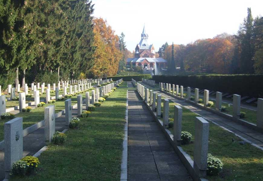 ТОП-20 самых больших кладбищ мира кладбище города Щецин, Польша
