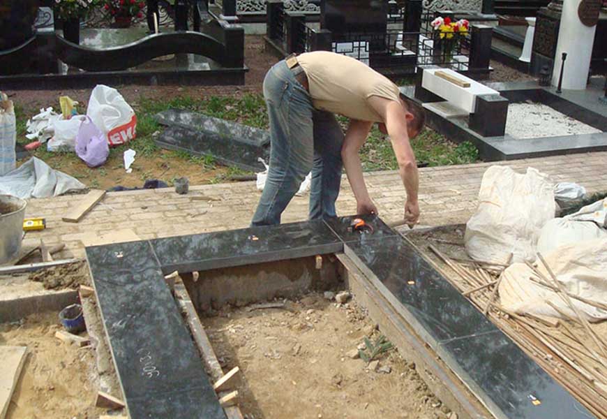 Договор на установку памятника на могилу