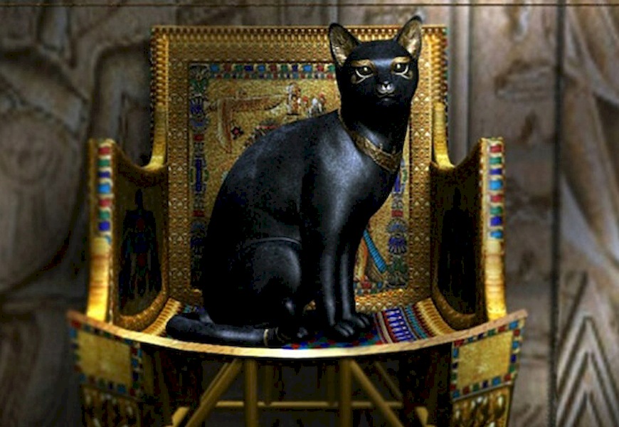 Почему кошки в древнем Египте считались священным животным?