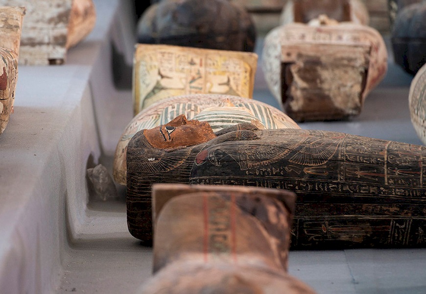 Первичное право на захоронение в египетском саркофаге