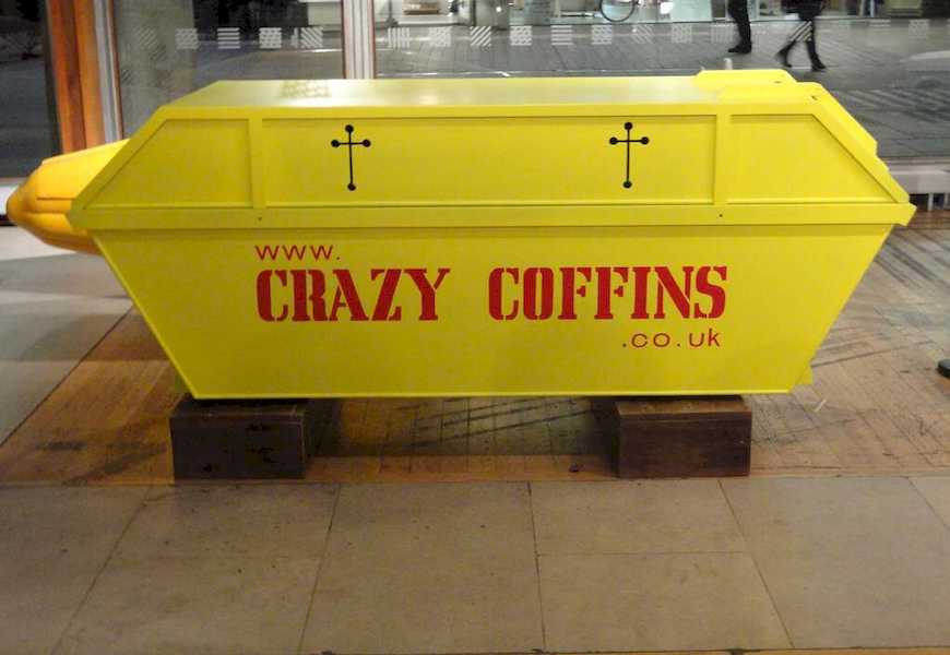 Гроб от Crazy Coffins